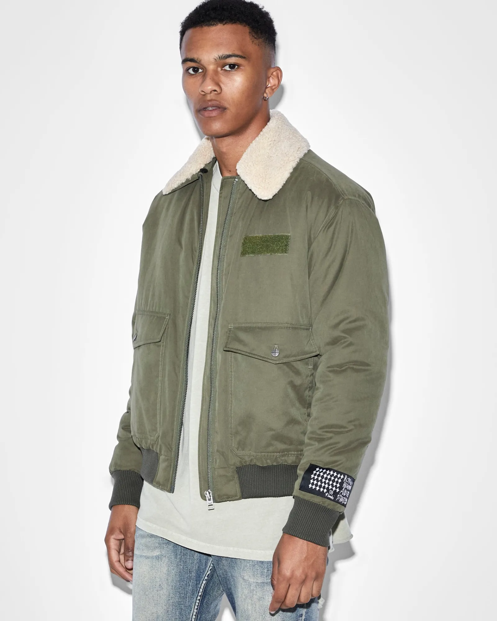 Cheap Ksubi Charter Jacket Khaki
