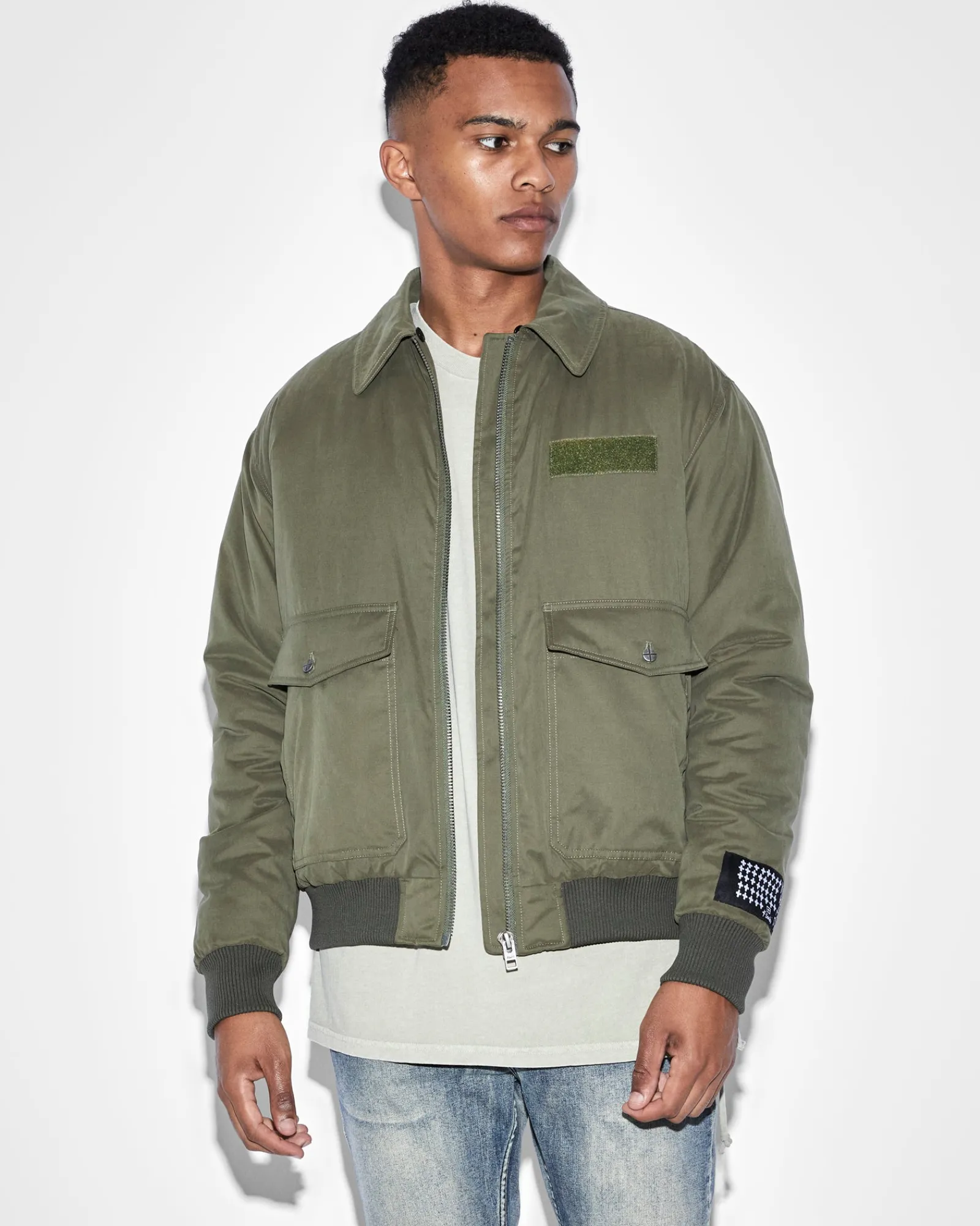Cheap Ksubi Charter Jacket Khaki
