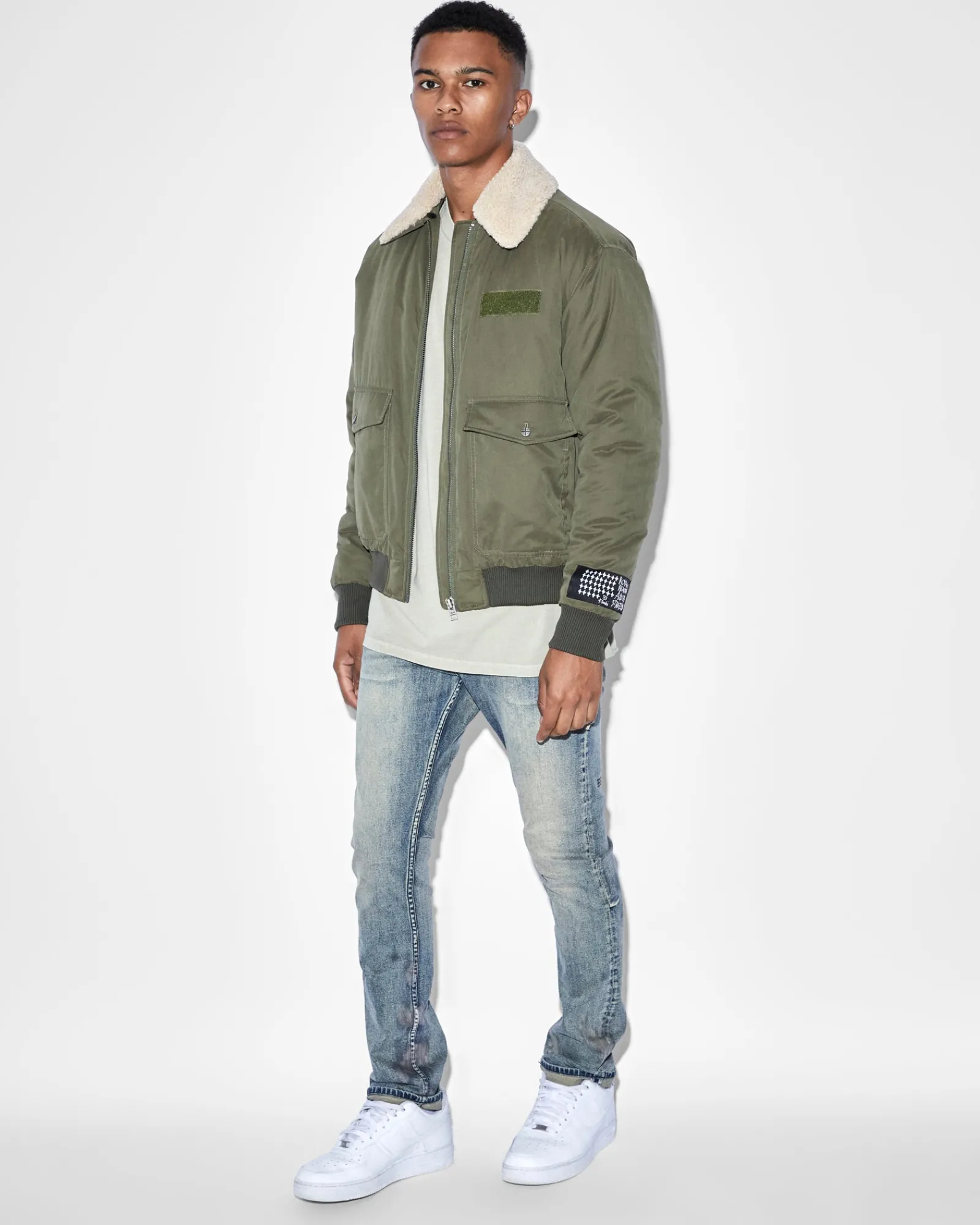 Cheap Ksubi Charter Jacket Khaki