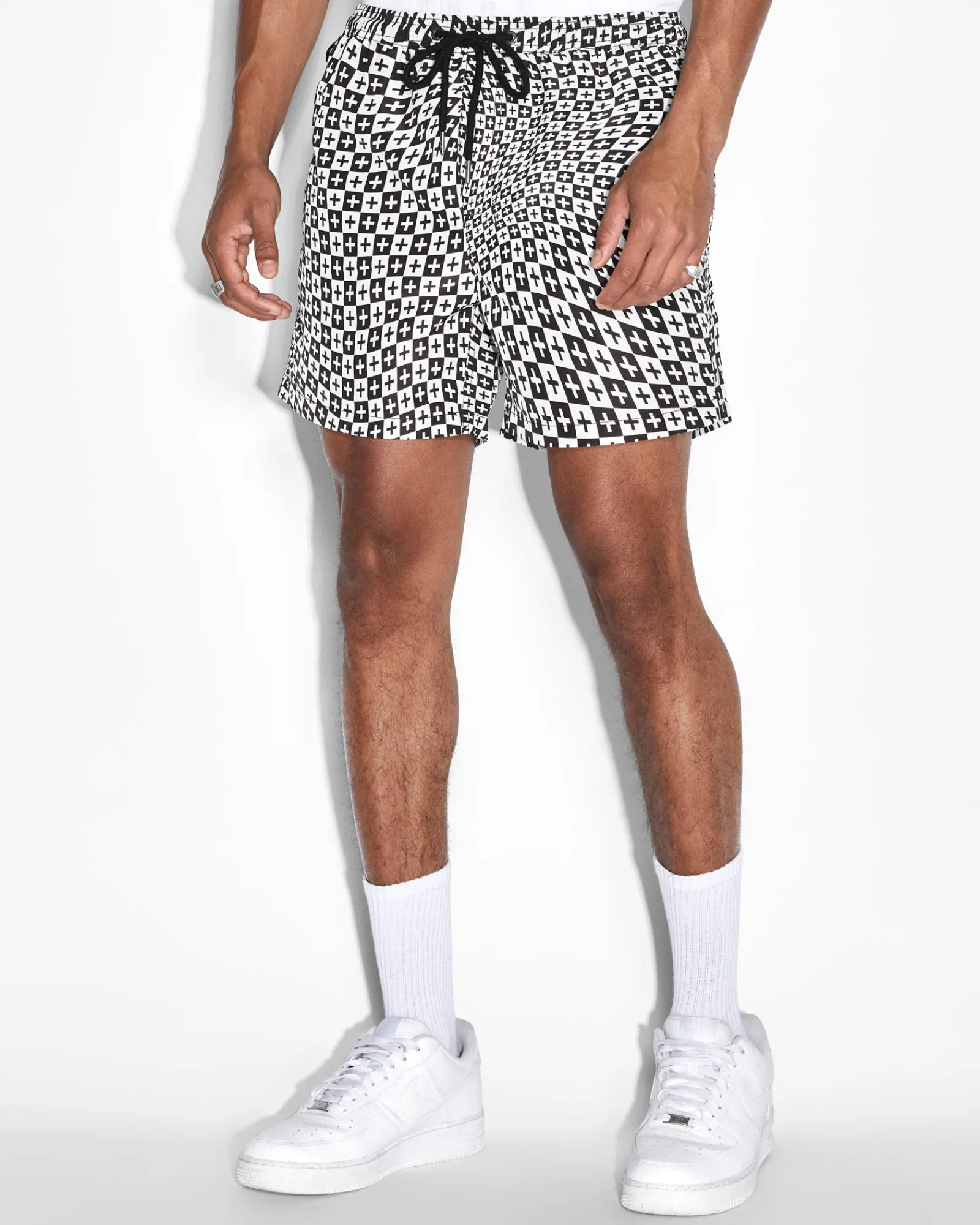 Sale Ksubi Check Out Boardshort Black