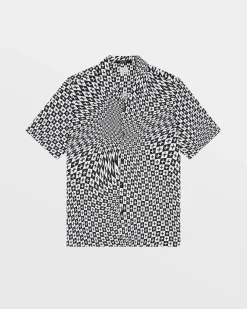 Discount Ksubi Check Out Resort Ss Shirt Black