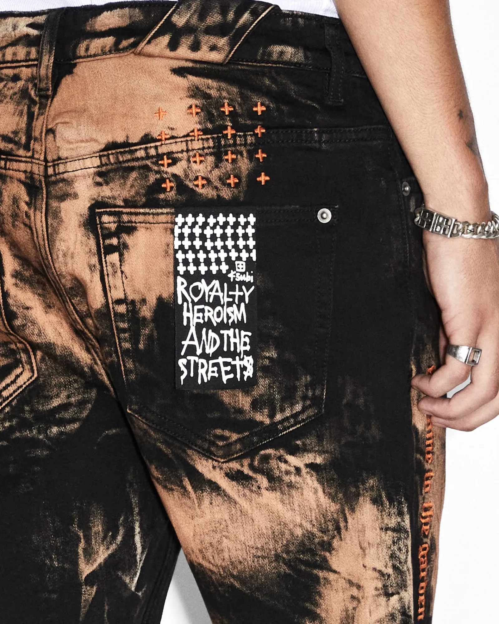 Hot Ksubi Chopper Short Hellfire