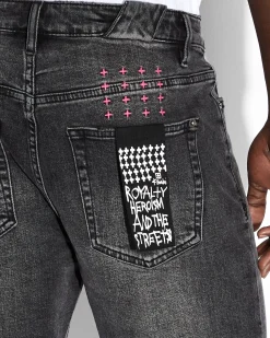 Hot Ksubi Chopper Short Spray Out Pink