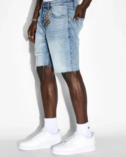 Best Sale Ksubi Chopper Short Spray Out Yellow