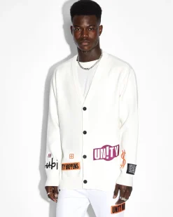 Store Ksubi Collective Cardigan White