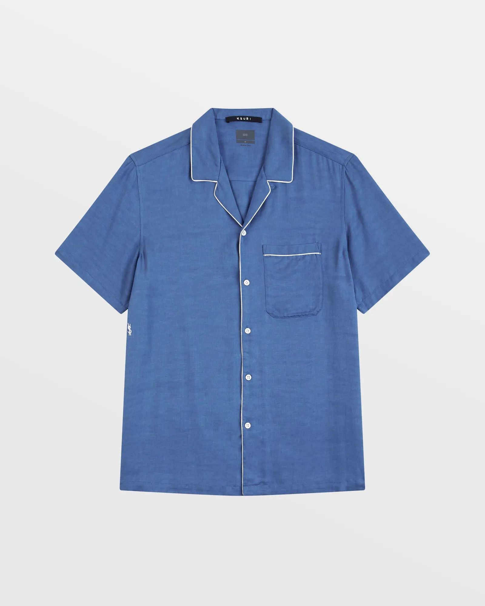 Sale Ksubi Downtown Resort Ss Shirt Atlantic