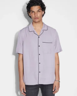 Cheap Ksubi Downtown Resort Ss Shirt Silt