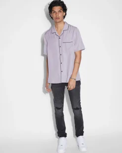 Cheap Ksubi Downtown Resort Ss Shirt Silt
