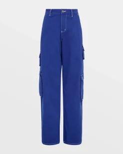 Cheap Ksubi Drill Cargo Cobalt