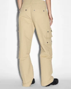 Hot Ksubi Drill Cargo Khaki