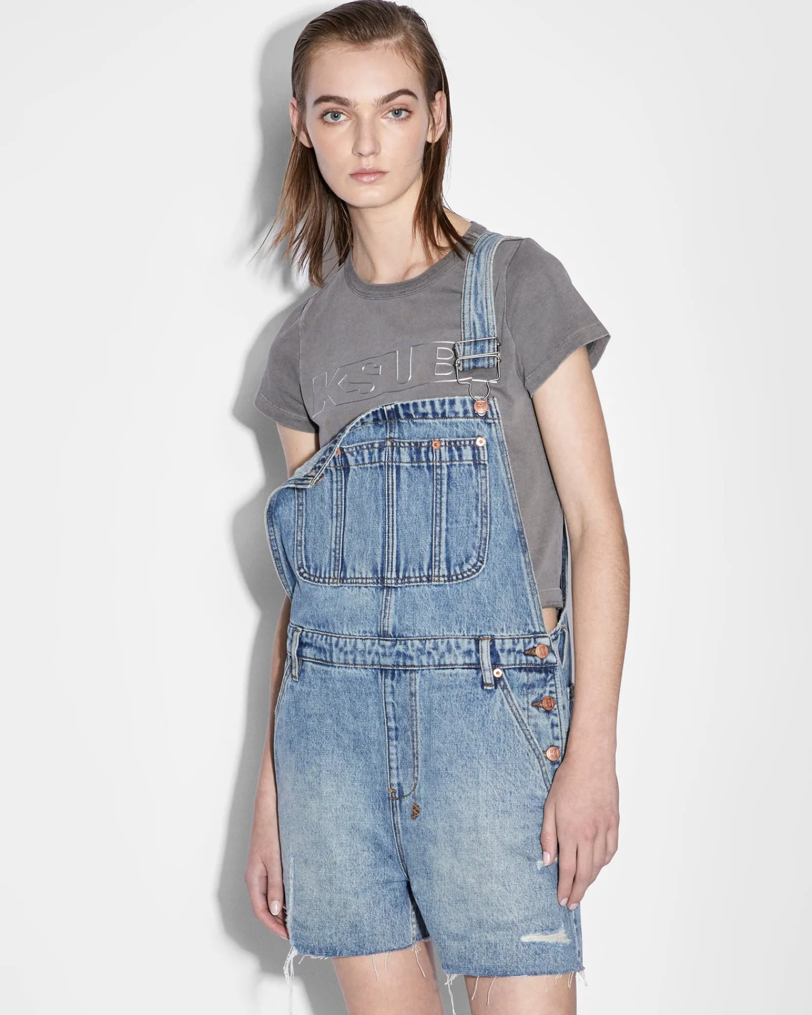Best Ksubi Easy Cutoff Overall Lifetime Dragged