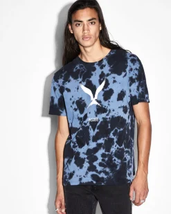 Sale Ksubi Euphoric Kash Ss Tee Teal Dye