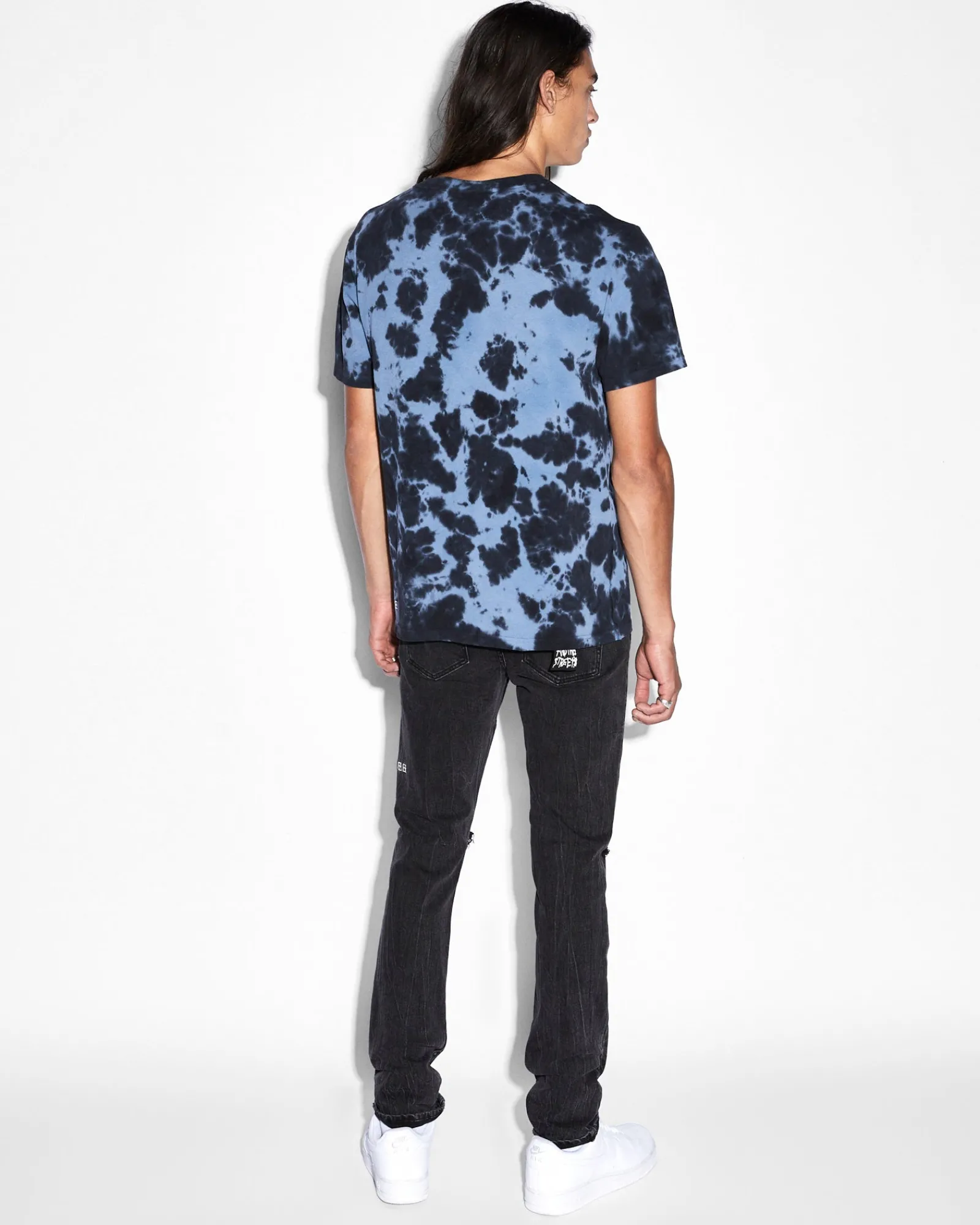 Sale Ksubi Euphoric Kash Ss Tee Teal Dye
