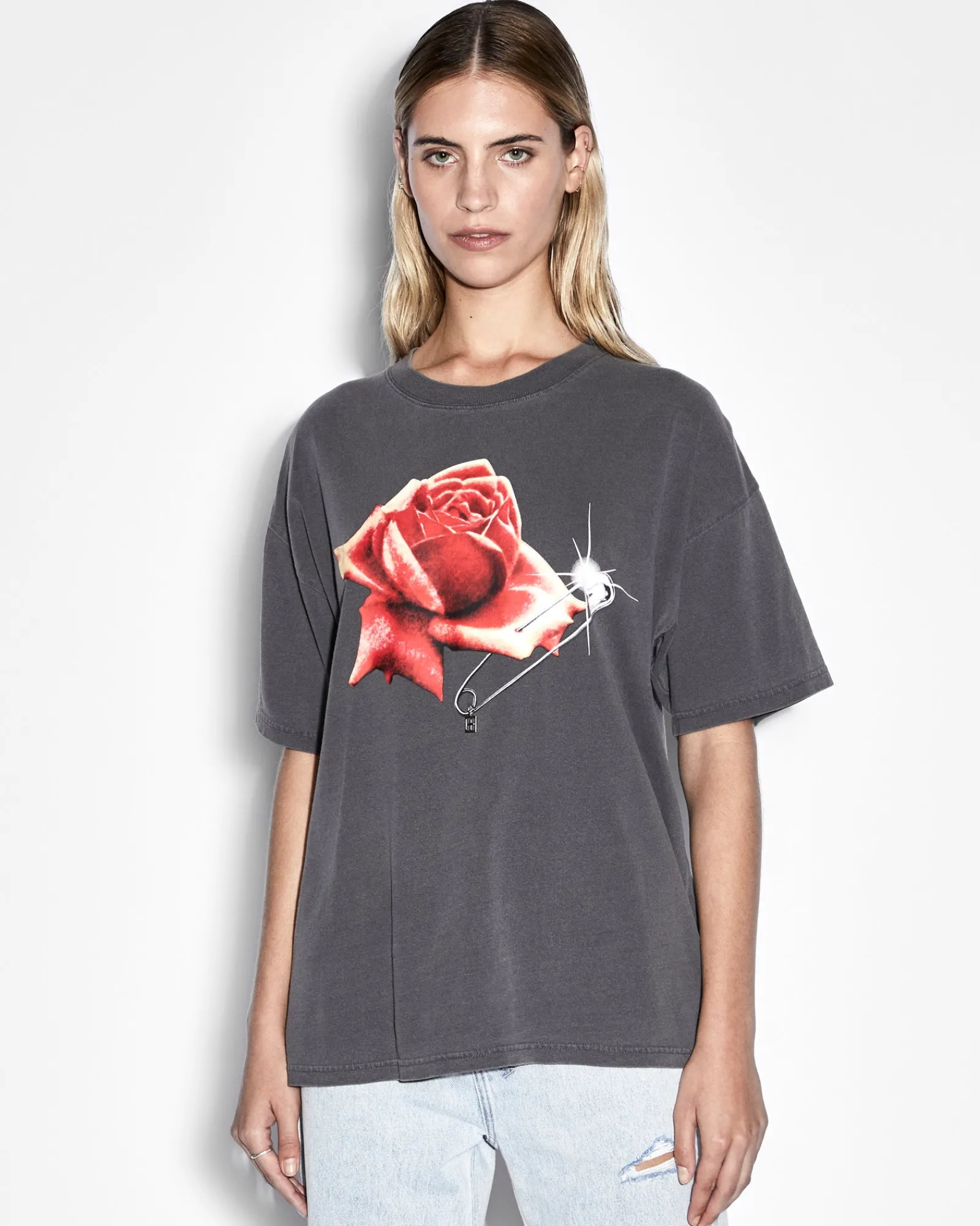 Discount Ksubi Feels Good Oh G Ss Tee Vintage Grey