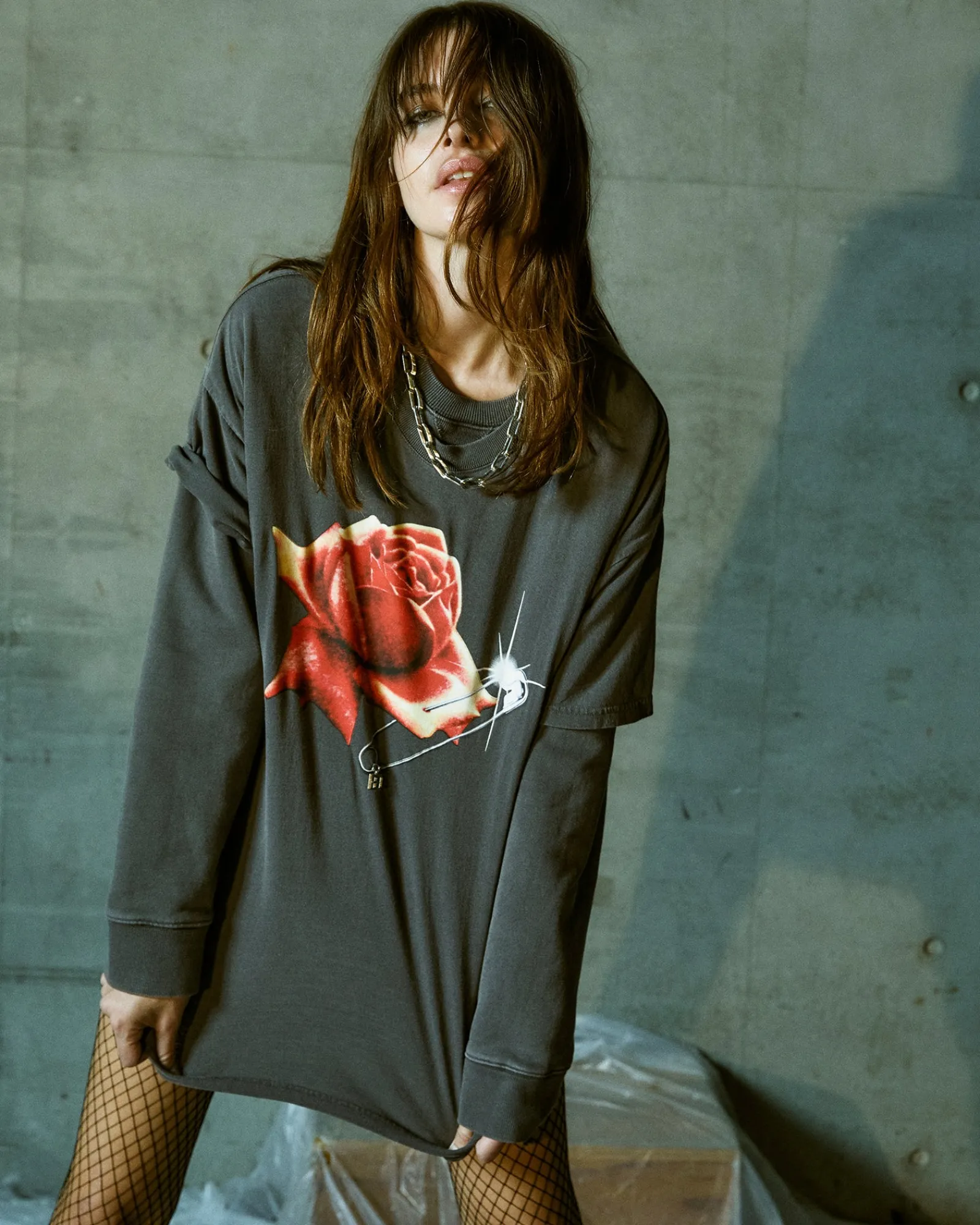 Discount Ksubi Feels Good Oh G Ss Tee Vintage Grey