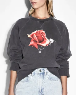 Hot Ksubi Feels Good Raglan Crew Charcoal