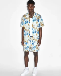 Shop Ksubi Floralist Boardshort Multi