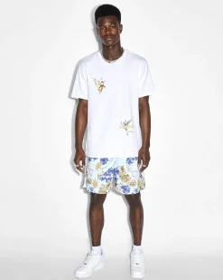 Sale Ksubi Floralist Mesh Short Multi