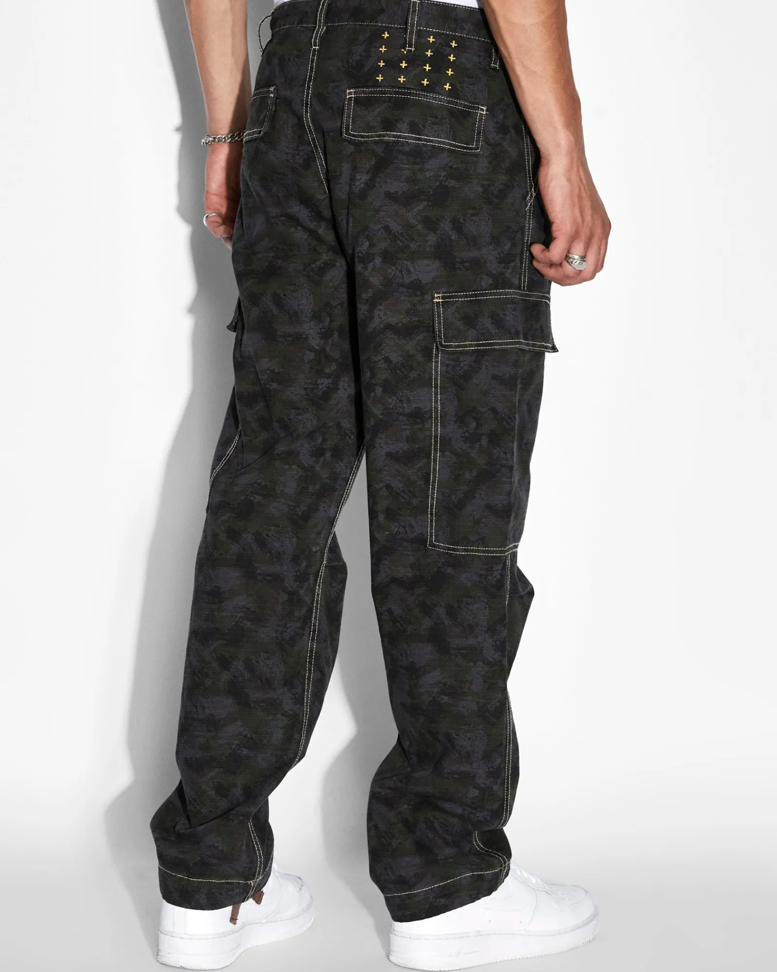 Clearance Ksubi Fugitive Cargo Pant Camo