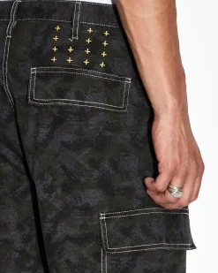 Clearance Ksubi Fugitive Cargo Pant Camo