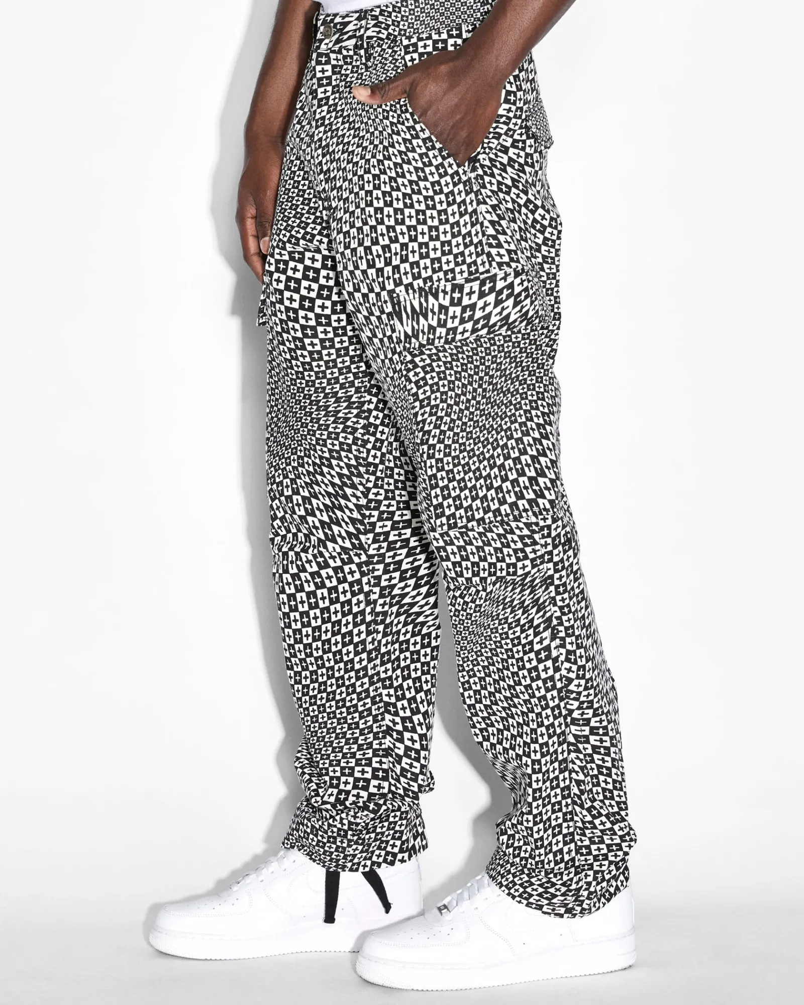 Sale Ksubi Fugitive Cargo Pant Check Out Black