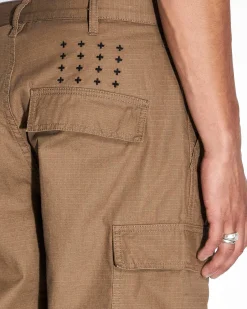 Best Sale Ksubi Fugitive Cargo Pant Dark Tan