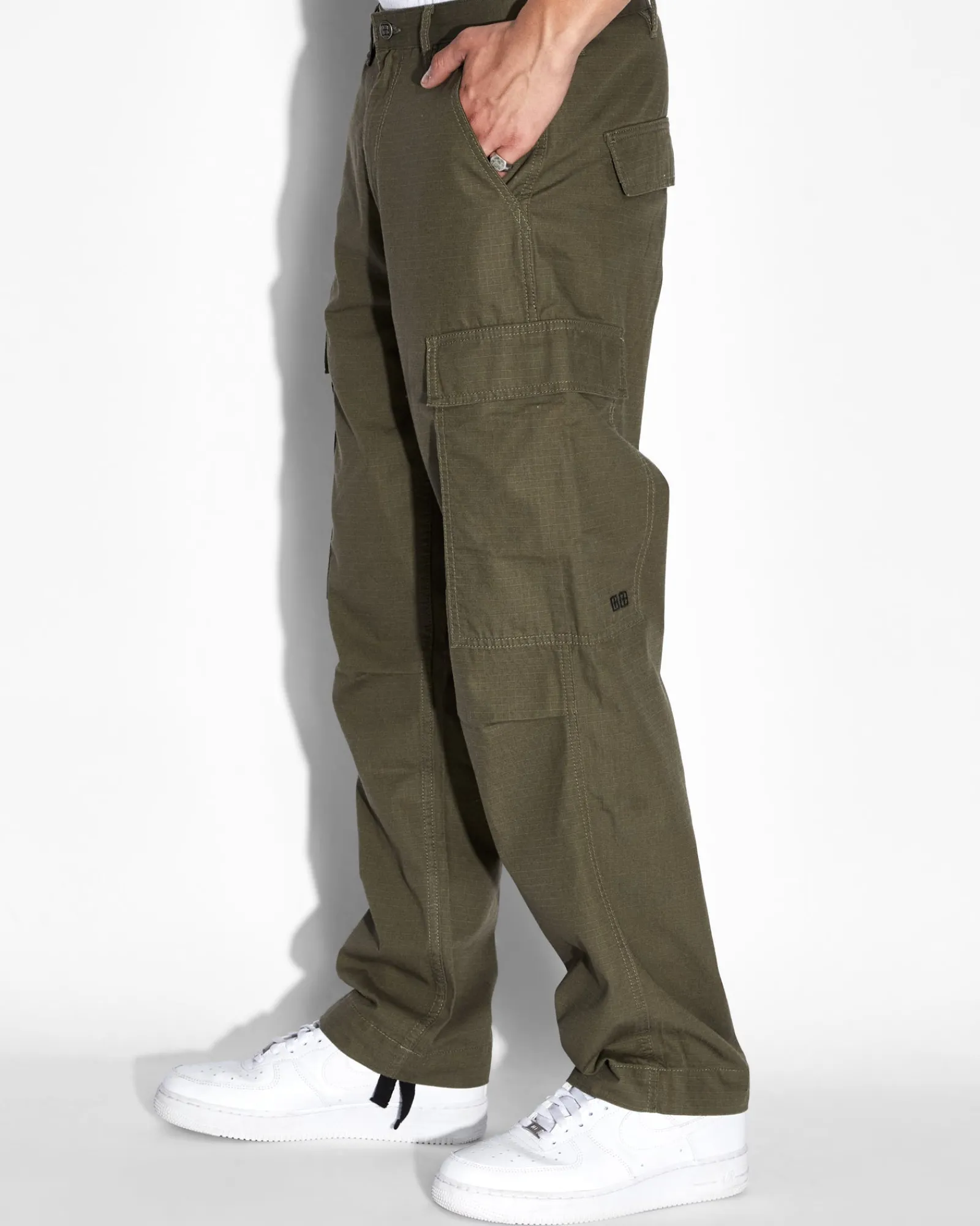 New Ksubi Fugitive Cargo Pant Khaki