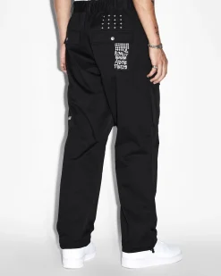 Outlet Ksubi Fugitive Cargo Pant Tru Black
