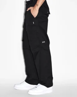 Outlet Ksubi Fugitive Cargo Pant Tru Black