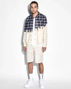 Clearance Ksubi Fugitive Cargo Short Tan
