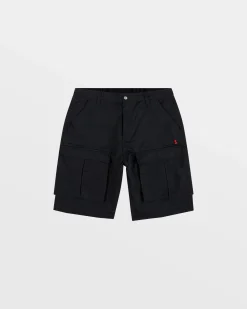 Hot Ksubi Fugitive Cargo Short Tru Black