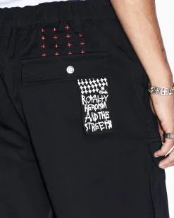 Hot Ksubi Fugitive Cargo Short Tru Black