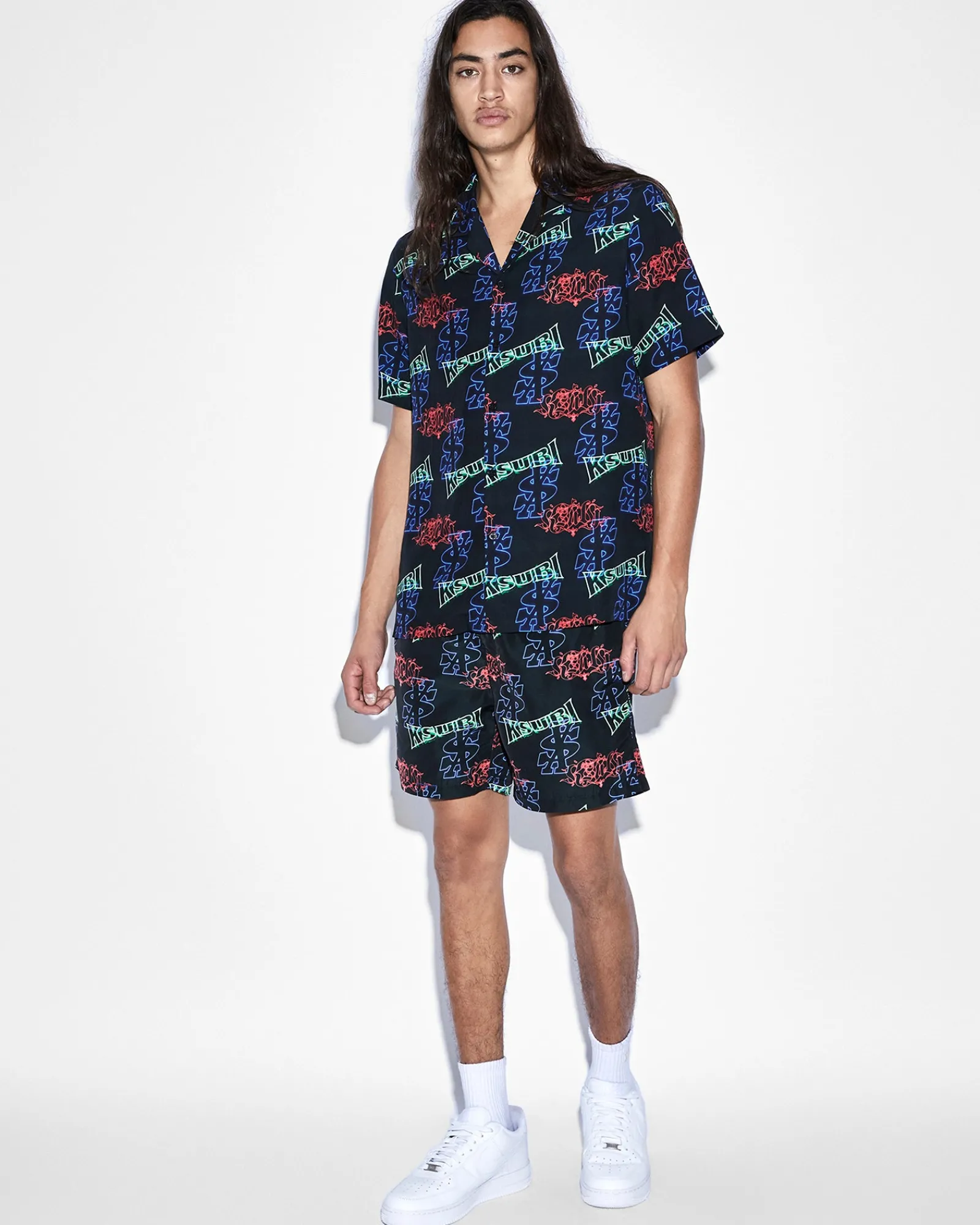 Outlet Ksubi Glow Boardshort Multi