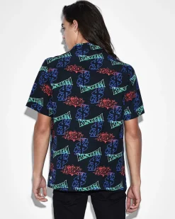 Flash Sale Ksubi Glow Resort Ss Shirt Black