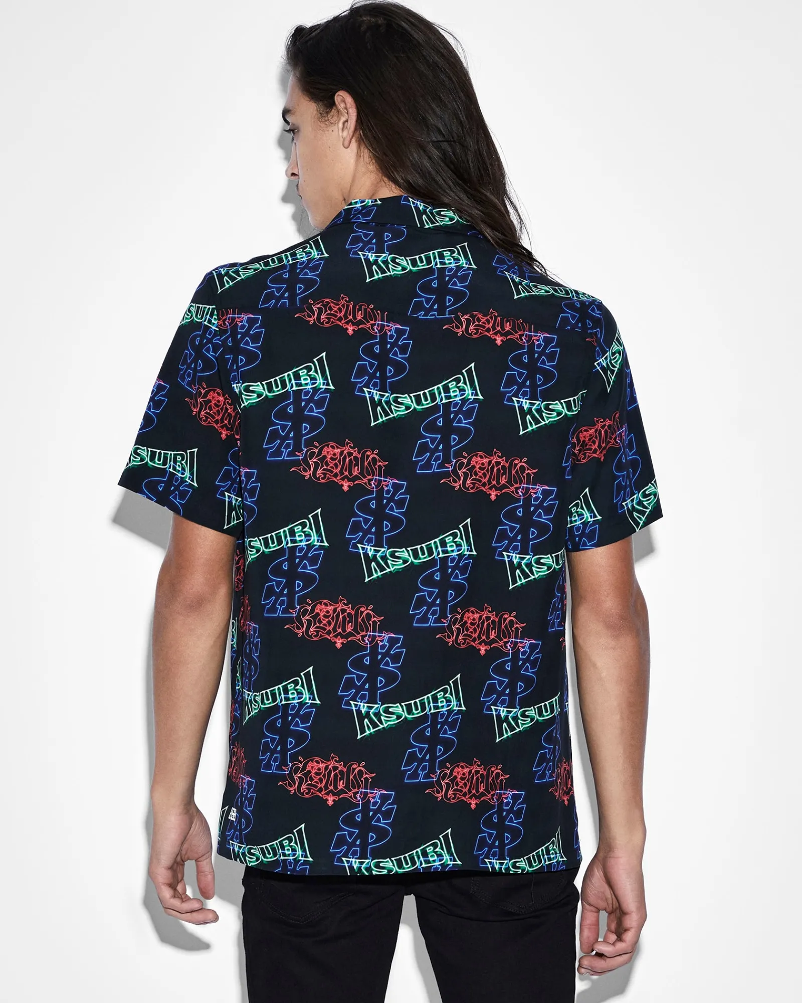Flash Sale Ksubi Glow Resort Ss Shirt Black
