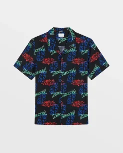Flash Sale Ksubi Glow Resort Ss Shirt Black