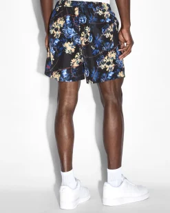 Discount Ksubi Hyperflower Boardshort Black