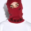 Online Ksubi Icon Inkognito Balaclava Red