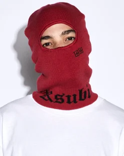 Online Ksubi Icon Inkognito Balaclava Red
