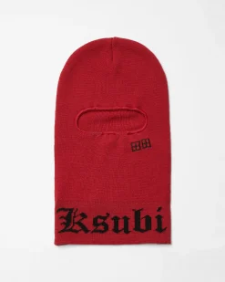 Online Ksubi Icon Inkognito Balaclava Red