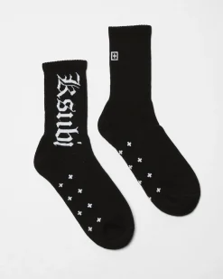 Best Sale Ksubi Icon Ksocks Black/White