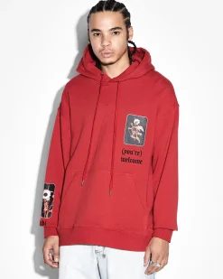 Cheap Ksubi Icons Biggie Hoodie Crimson
