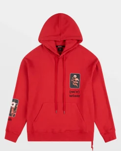 Cheap Ksubi Icons Biggie Hoodie Crimson