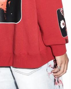 Cheap Ksubi Icons Biggie Hoodie Crimson
