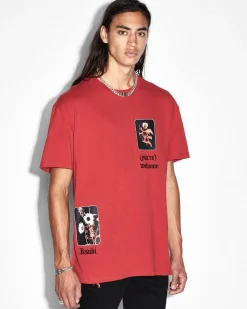 Sale Ksubi Icons Biggie Ss Tee Crimson