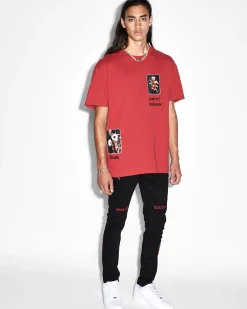 Sale Ksubi Icons Biggie Ss Tee Crimson