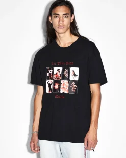 Hot Ksubi Icons Biggie Ss Tee Jet Black