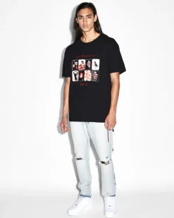 Hot Ksubi Icons Biggie Ss Tee Jet Black