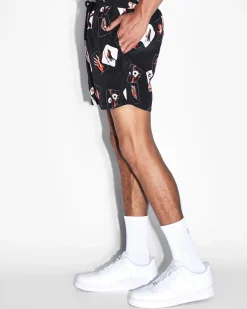 Outlet Ksubi Icons Boardshort Black