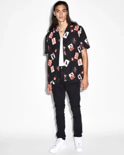Store Ksubi Icons Resort Ss Shirt Black